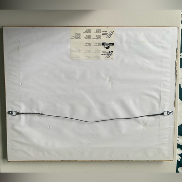 19 1/2 x 15 1/2 framed painting print of Paris eiffel tour st-alexander bridge - Picture 5 of 5